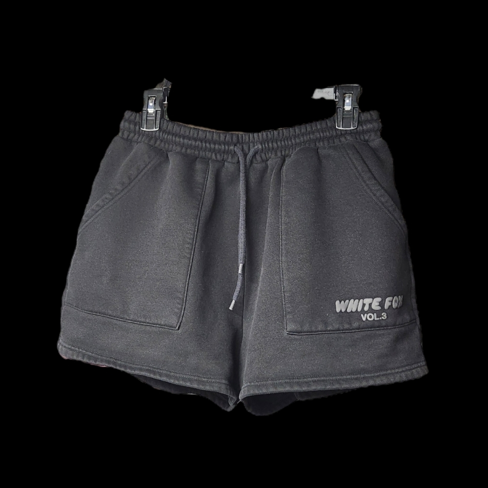 White Fox Black Shorts.  EUC, SIZE LARGE
